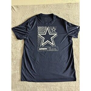 Nike‎ DRI-FIT Dallas Cowboys Men's Velocity Short Sleeve T-shirt Tee Size XL